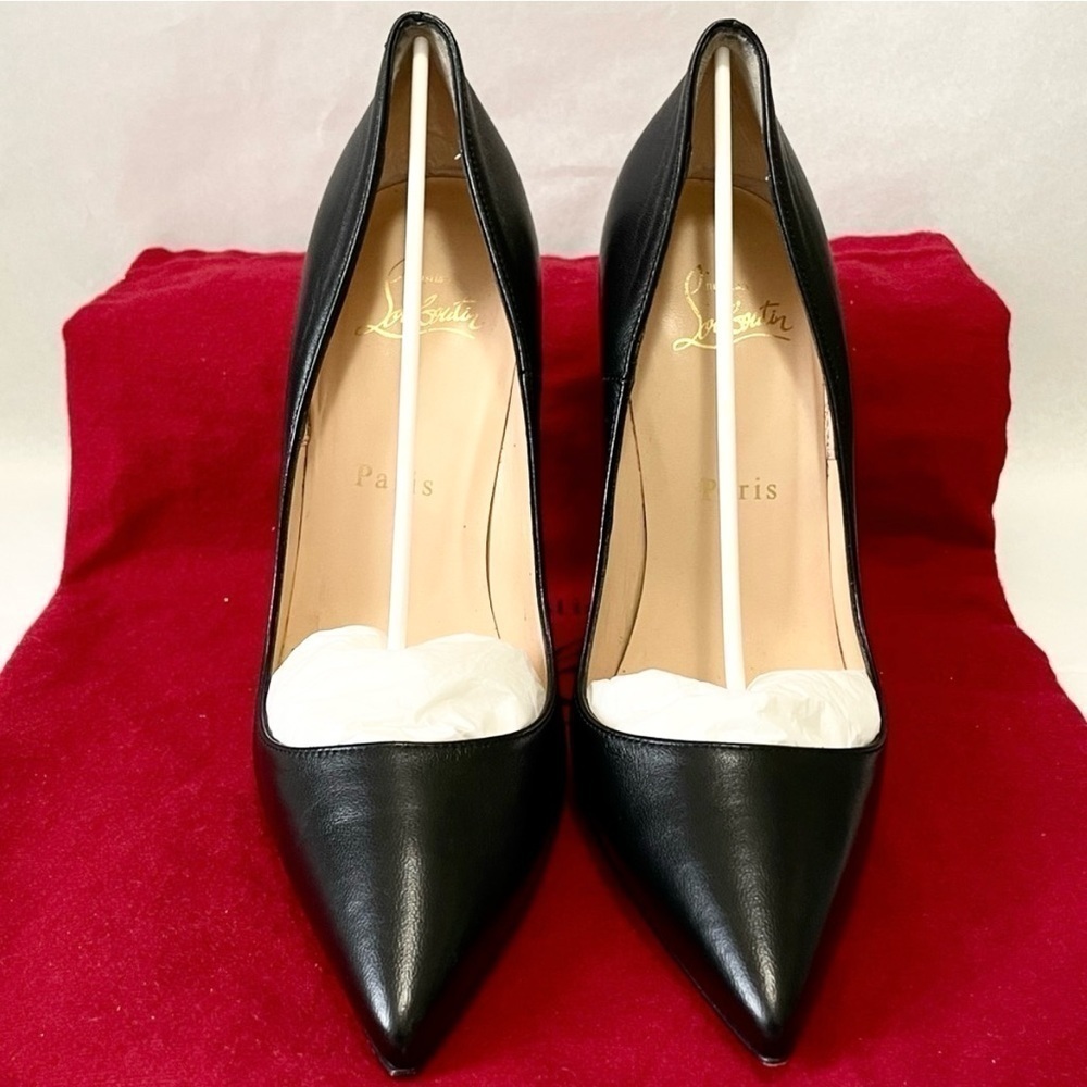 Christian Louboutin so kate stilletos 100mm, Nappa black Leather EU34 - Picture 5 of 8
